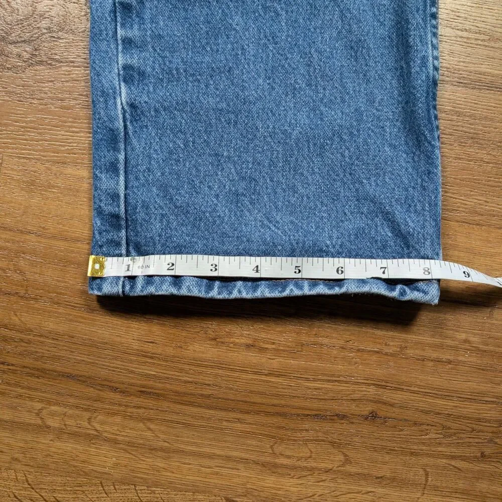 Wrangler 13MWZGK Cowboy Cut Jeans 40x30 Blue Original Fit Westerm Rigid Denim